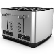 (Like New) 4 Slice Toaster by Drew&Cole (Chrome)