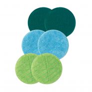 Floating Mop Pads - 6 Pack