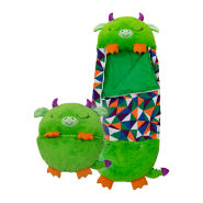 Happy Nappers - Green Dragon - Medium (ages 3 to 6)
